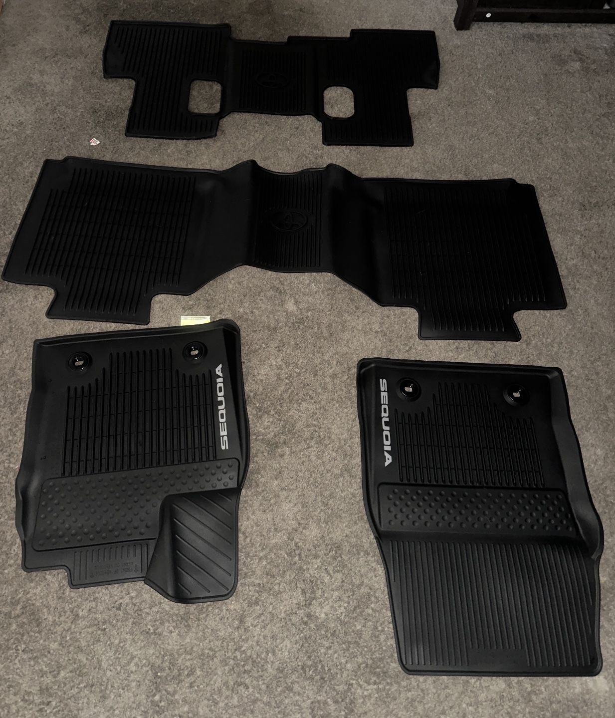 23-25 Sequoia Floor Mats All Weather
