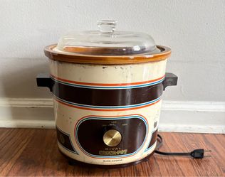 Vintage Rival Crock-Pot Slow Cooker - works fine