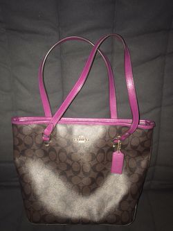 Authentic Coach purse practically new