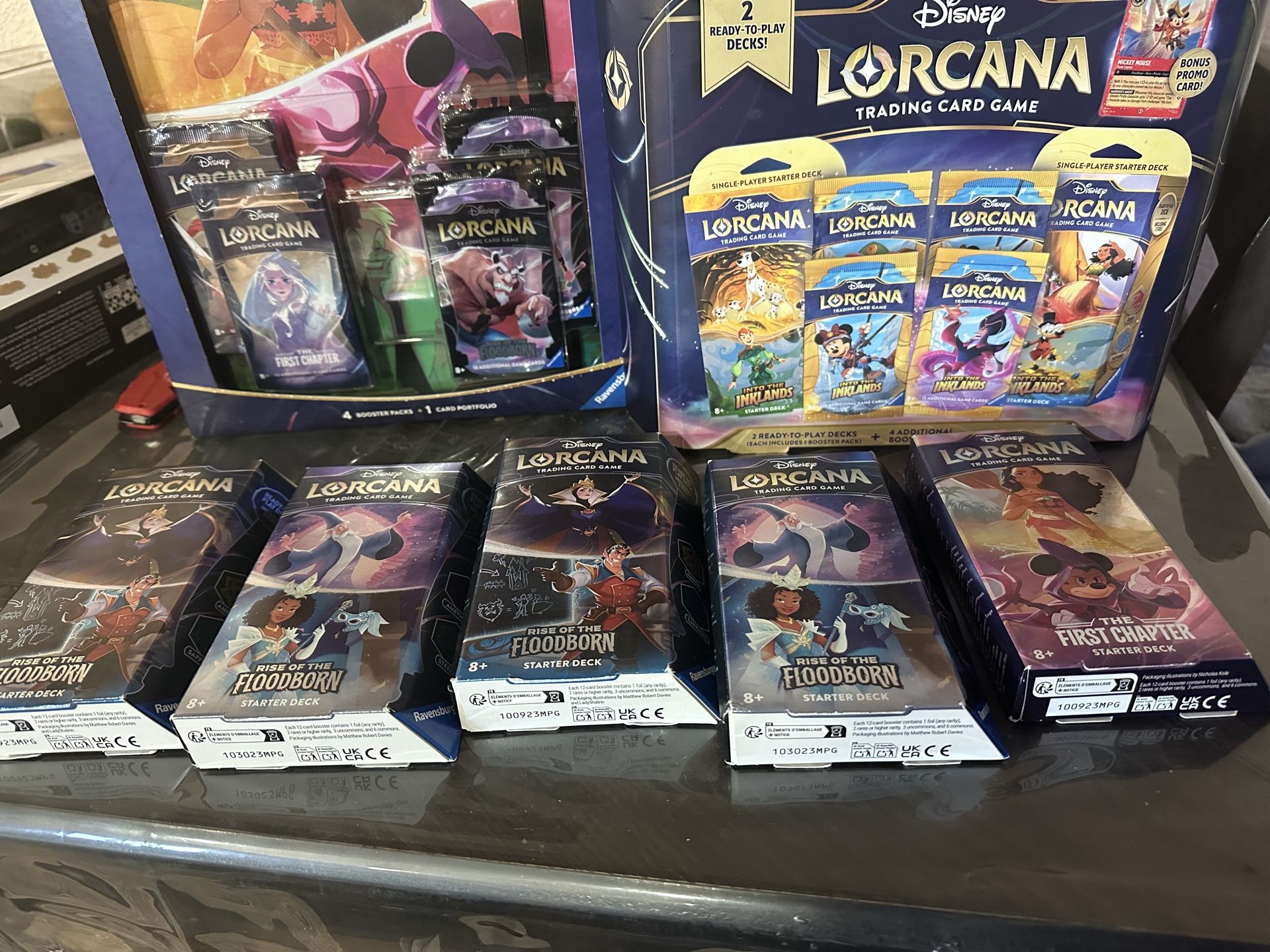Disney Lorcana trading cards