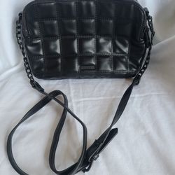 Aldo black crossbody purse
