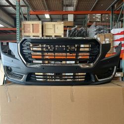 For 2022 2023 2024 GMC Terrain Complete Front Bumper With Grilles Fog Lights 