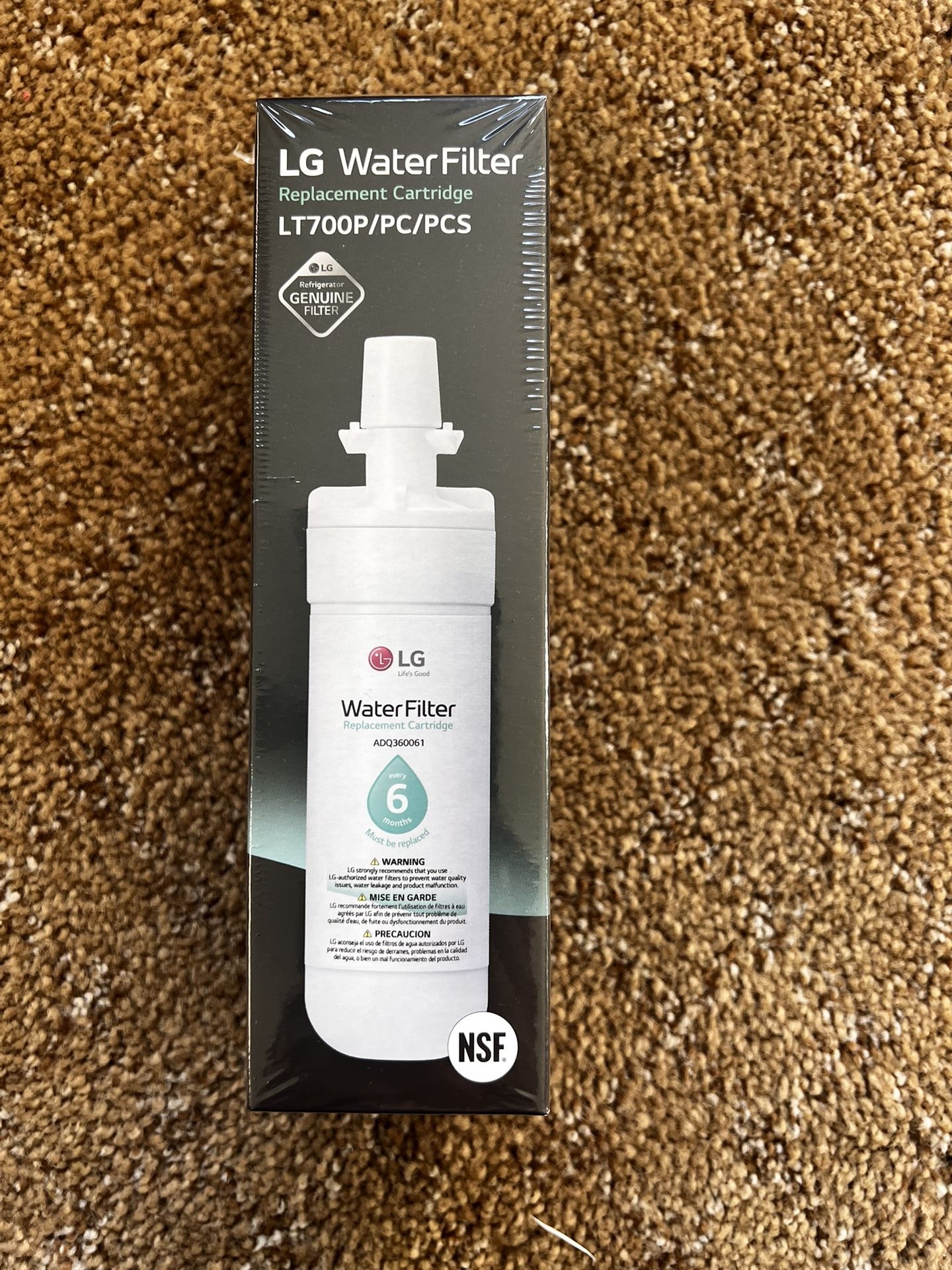 LG LT700P Water Filter (Brand New)