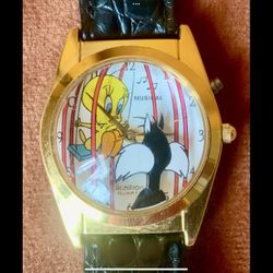 WARNER BROS SYLVESTER + TWEETY WATCH, GREAT GIFT (SALE)