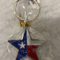 Texas Star Keychain 