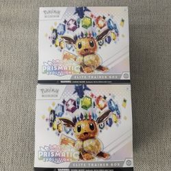Pokemon Prismatic evolutions elite trainer box
