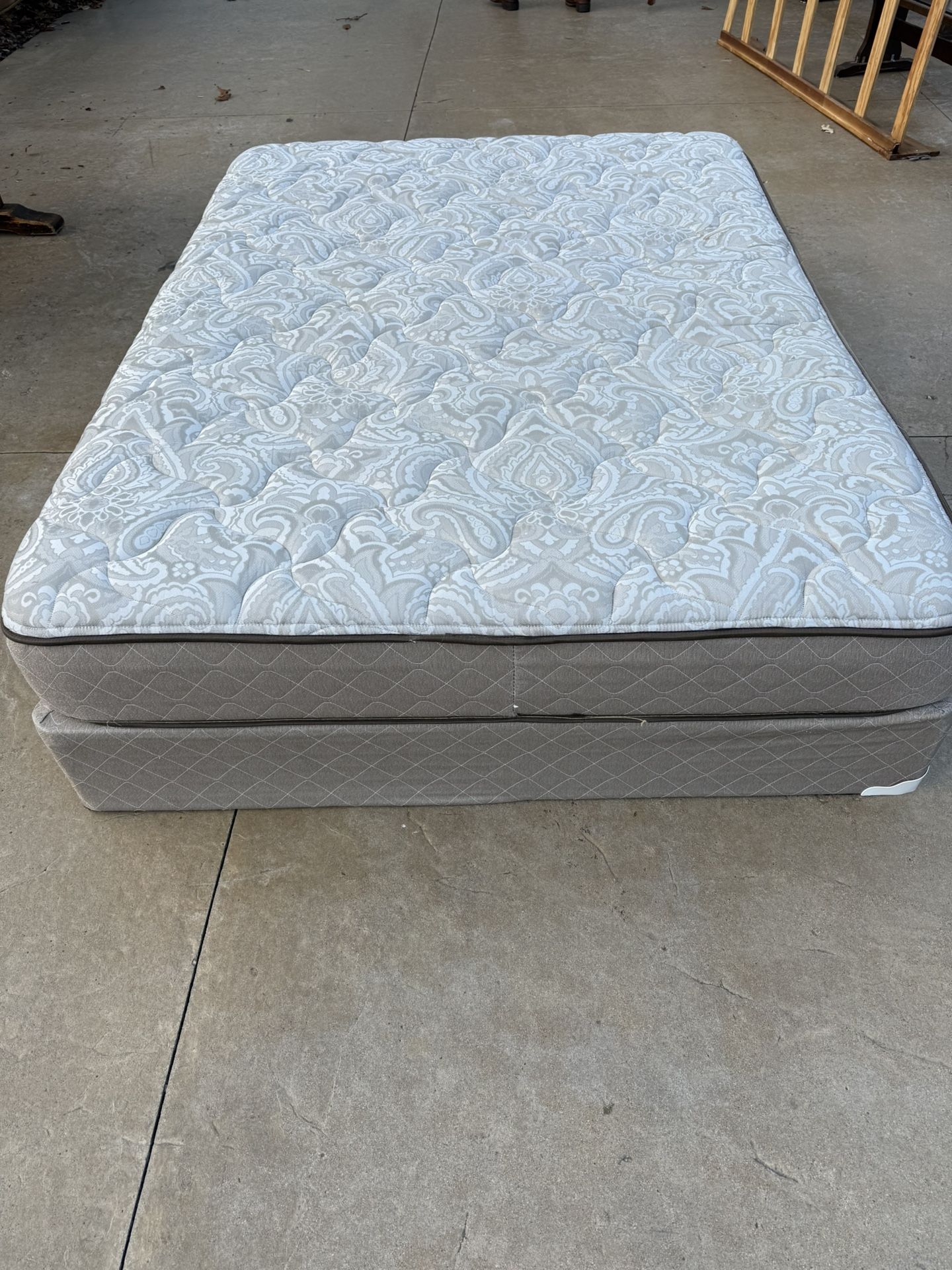Matching Queen Size Mattress and Box Spring