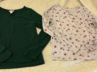 Girl’s Ribbed Tops Size 10/12