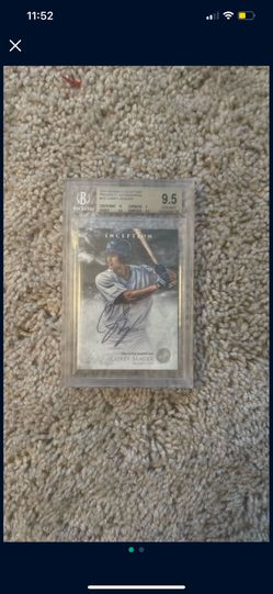 Corey Seager Bowman Inception Auto