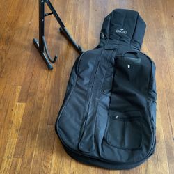 Cello Bag And Stand