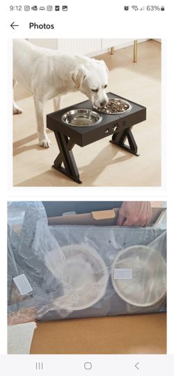 Urpower Elevated Dog or cat Bowls