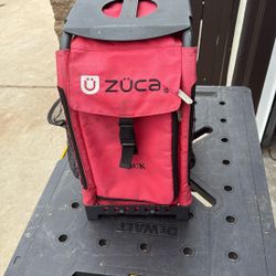 Zuca Metal Frame Rolling Bag Suitcase Backpack 