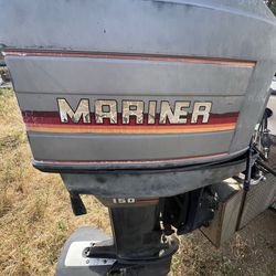 late 80’s Early 90s mariner 150 25” transom