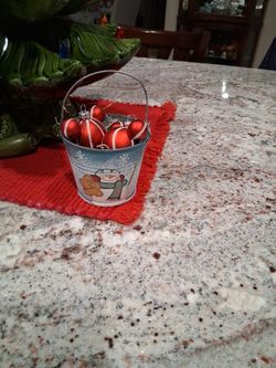 OFFICIAL MICKEY&MINNIE ORNAMENTS ABD BUCKET 