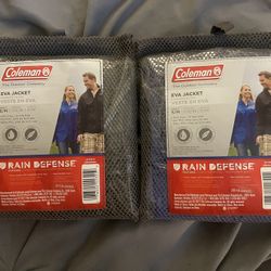 Brand New Coleman Rain Jackets 