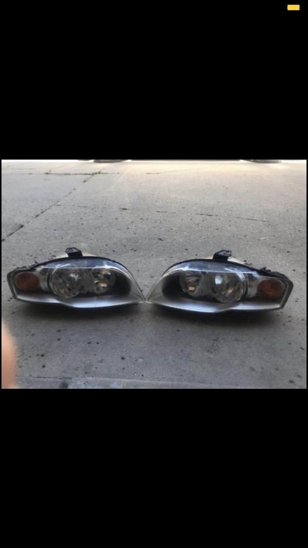 2007 and up Audi Quattro A4 headlights