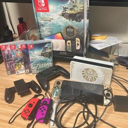 OLED Nintendo Switch (Tears Of The Kingdom Edition)