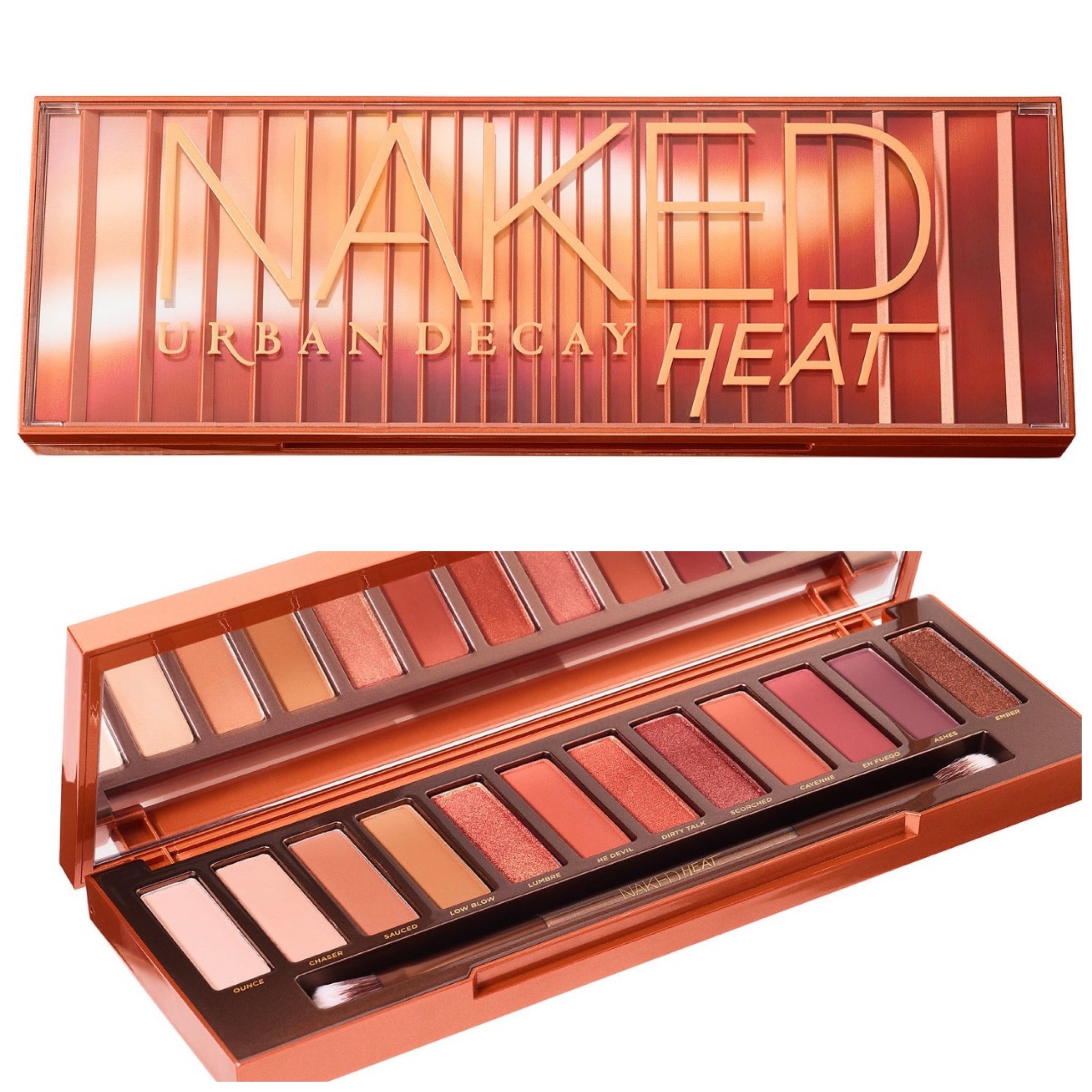 Urban Decay Naked Heat Eye Shadow Palette (New)