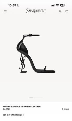 Opyum YSL heels