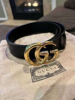 Gucci leather belt