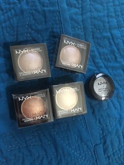 NYX eyeshadows