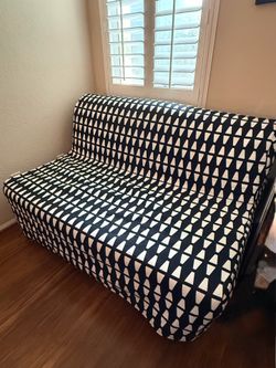 Sleeper sofa bed with cover (set) IKEA LYCKSELE LÖVÅS sleeper sofa