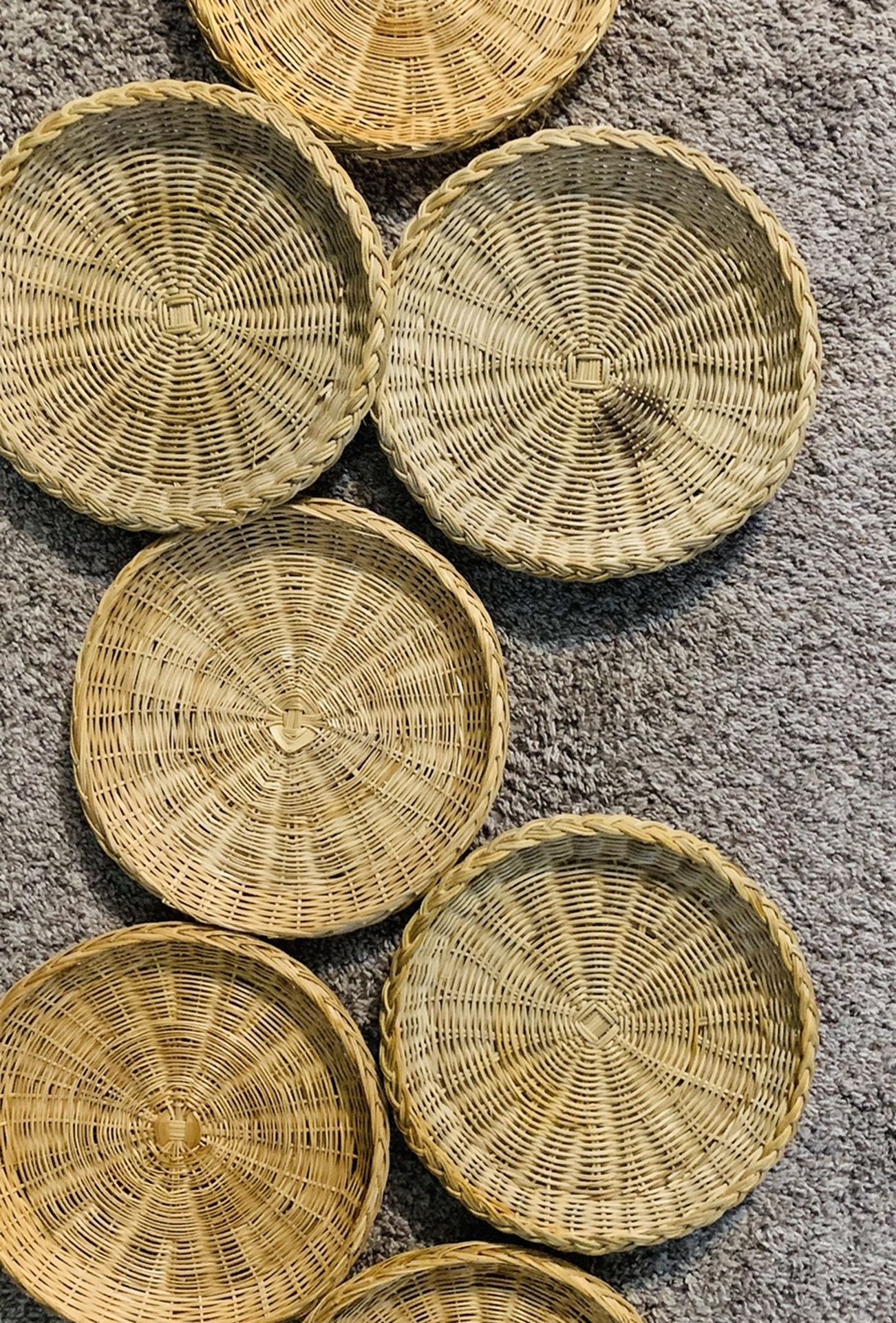 Boho Plates / Decor / Wicker