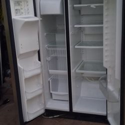 Garage Frig Refrigerator Compressor Rattles Stainless Finish  Side By Side  