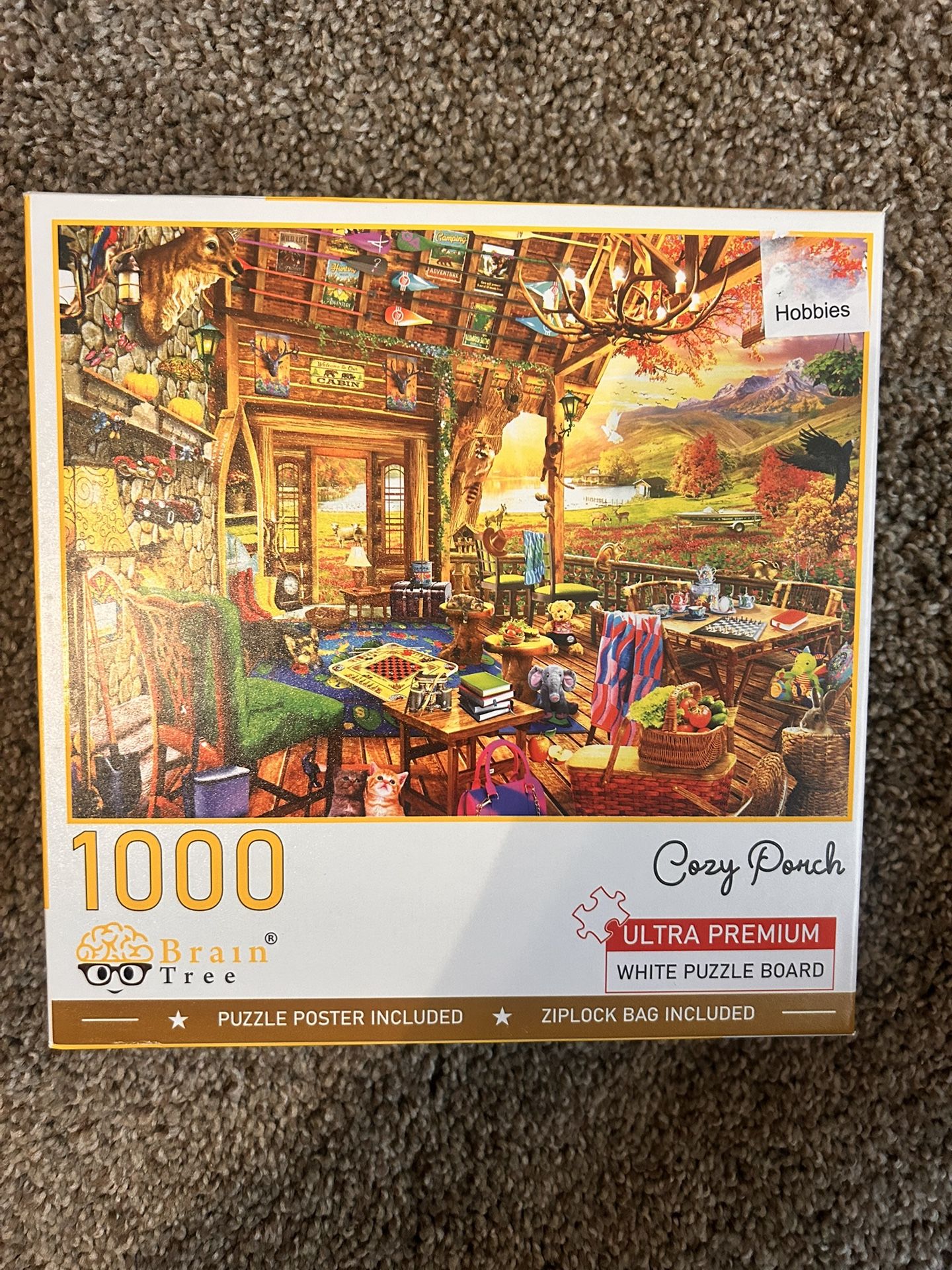 Brain Tree - Cozy Porch - 1000 Piece Puzzle