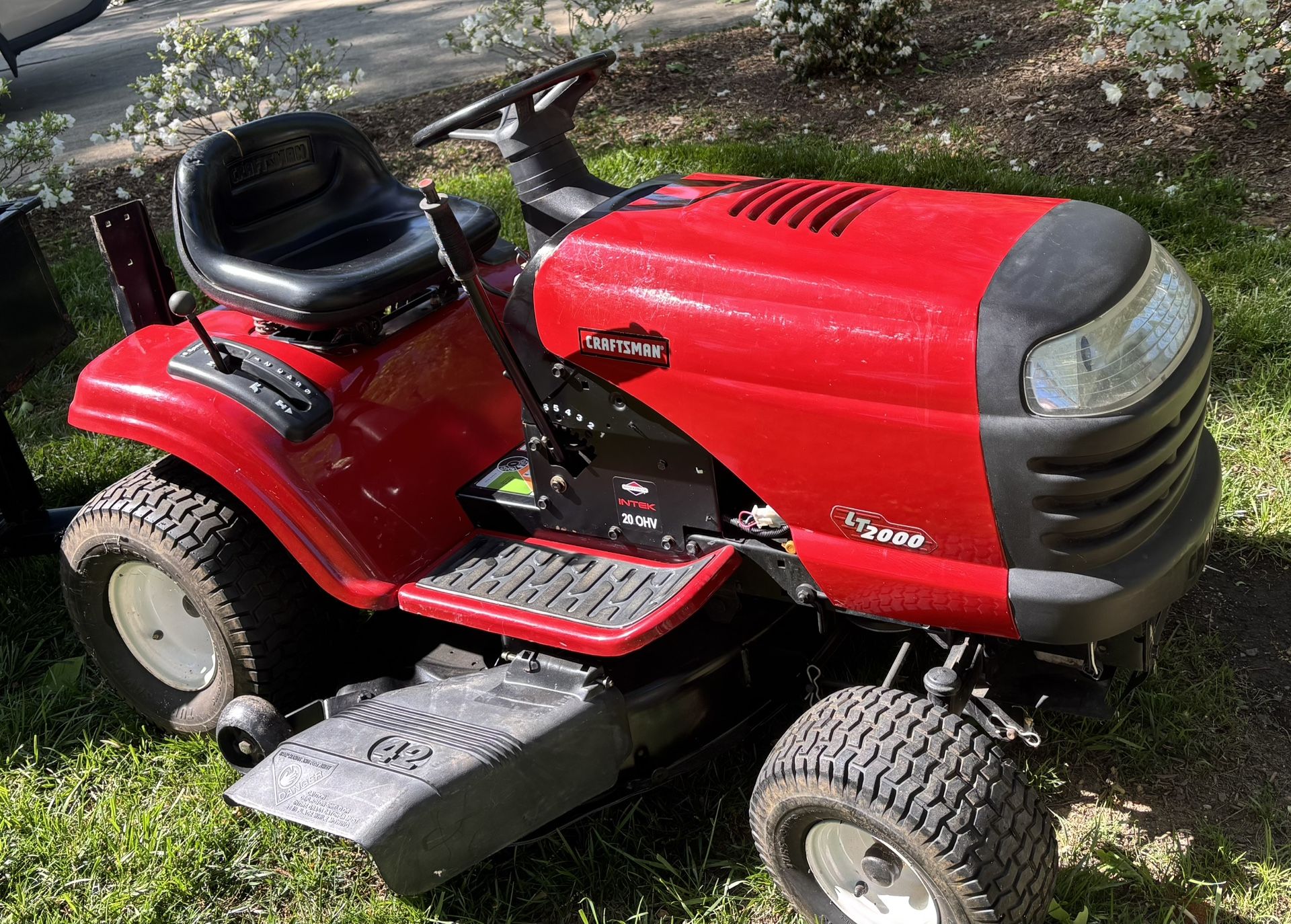 Craftsman Riding Lawnmower Trailer & Bagger