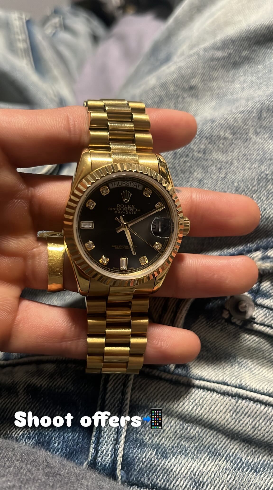 36mm Rolex Day-Date