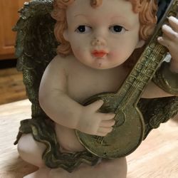 Angel de porcelana