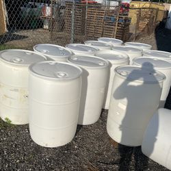 55Gallon Clean barrels
