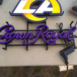 LA Rams Neon Light