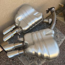 2010-2016 Audi B8 S4 S5 Exhaust Mufflers