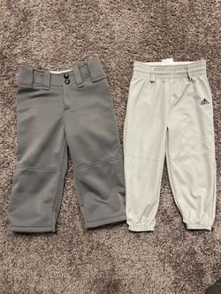 Youth Baseball Pants Gray