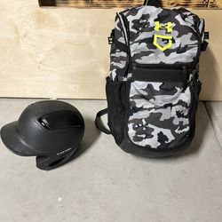 Under Armour Bat Bag  W/ Helmet