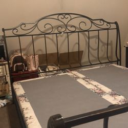 Cali King Metal Bed Frame 