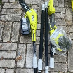 RYOBI 40V 10 in. Cordless Battery Pole Saw with 2.0 Ah Battery and Charger