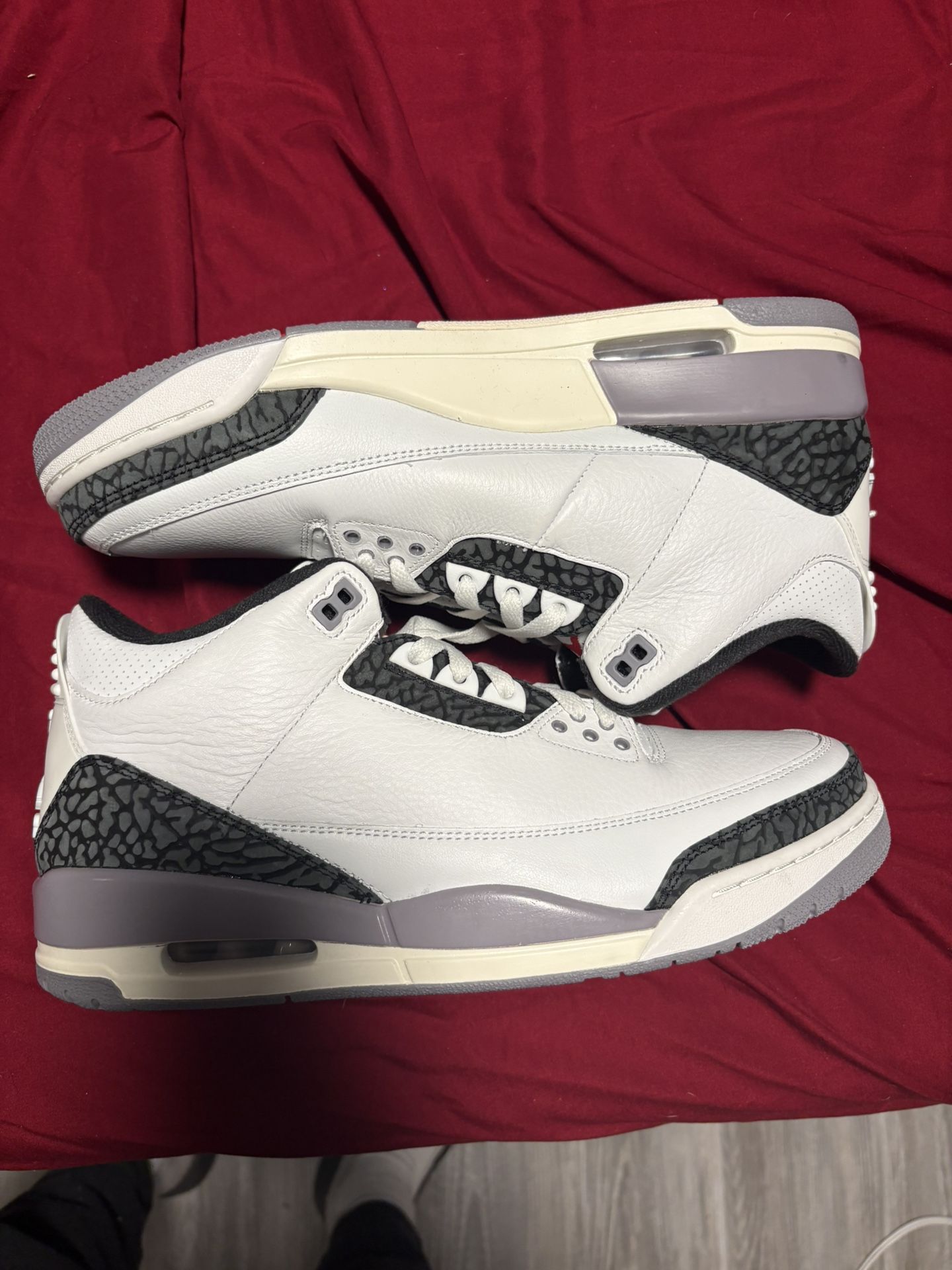 BRAND NEW WHITE CEMENT JORDAN 3S