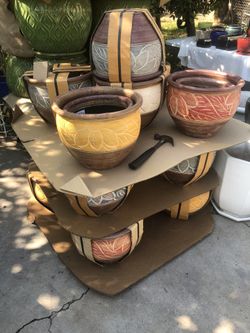 Beautiful pots