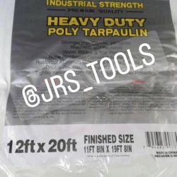 Heavy Duty Tarp Lona Waterproof New! 