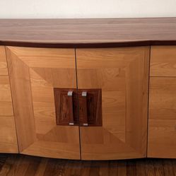 Modern El Dorado Wood Dresser / Credenza – Made in Italy