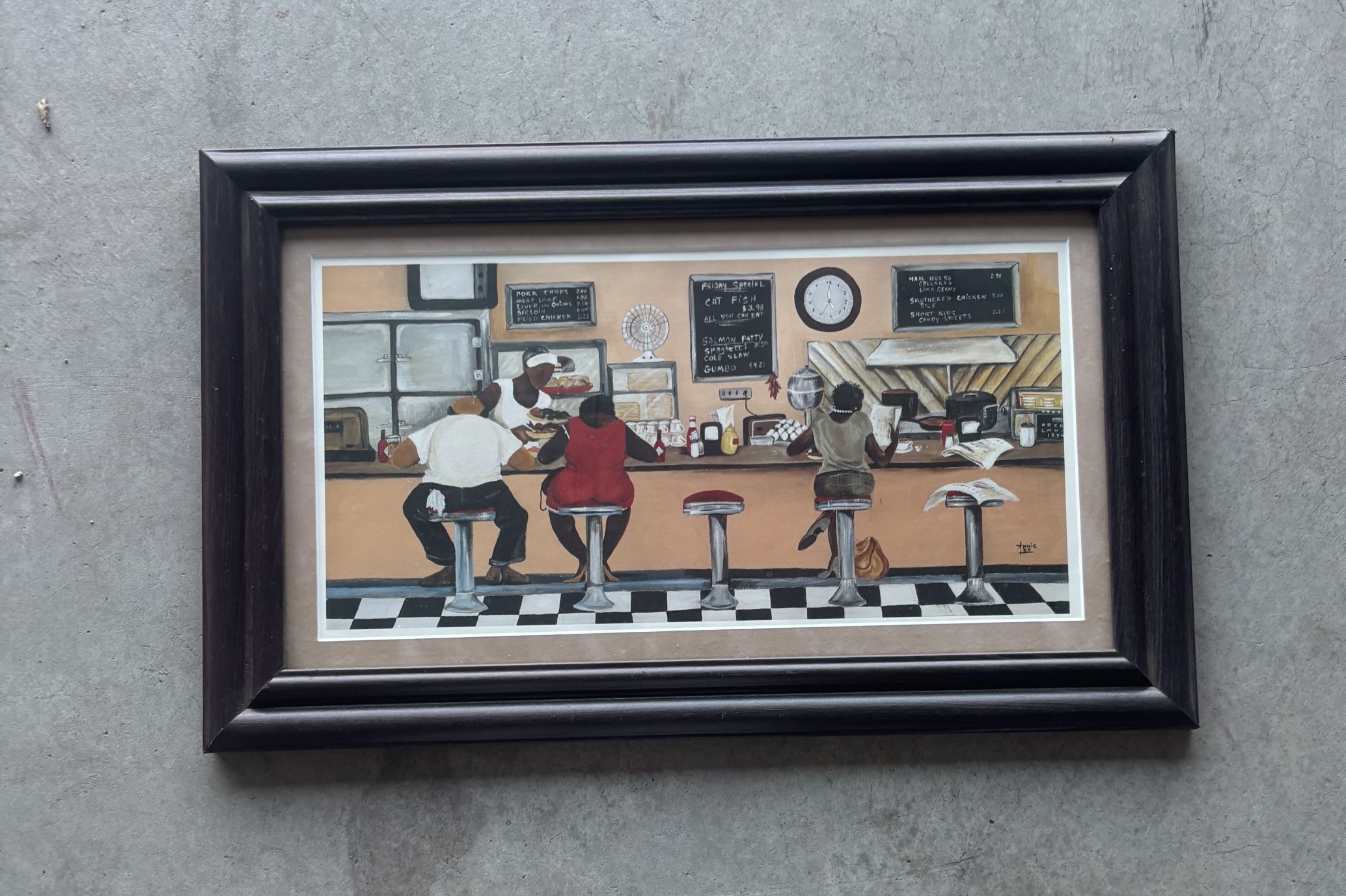 Black Wall Hanging Picture