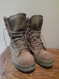 New No Box - Mens SZ 6 regular Bellville Tactical /Work Boots Steel Toe - Womans SZ 7.5 - 8 Regular