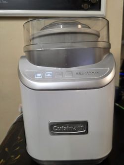 Cuisinart Gelateria 2-Quart Ice Cream Frozen Yogurt Gelato & Sorbet Maker TESTED