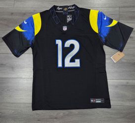 LOS ANGELES RAMS STITCHED FOOTBALL JERSEY