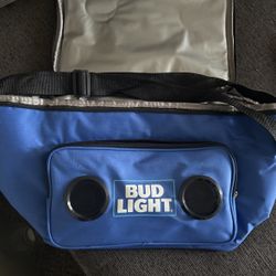 Bud light Cooler Bag Build In Speakers