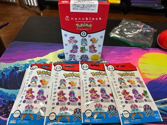 Pokemon Nanoblock figures