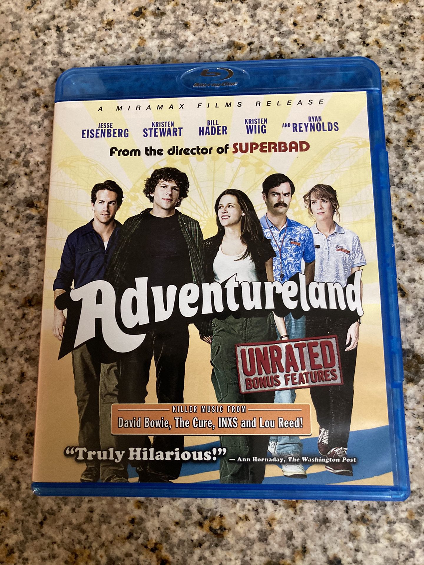 Adventureland, Blu-ray movie